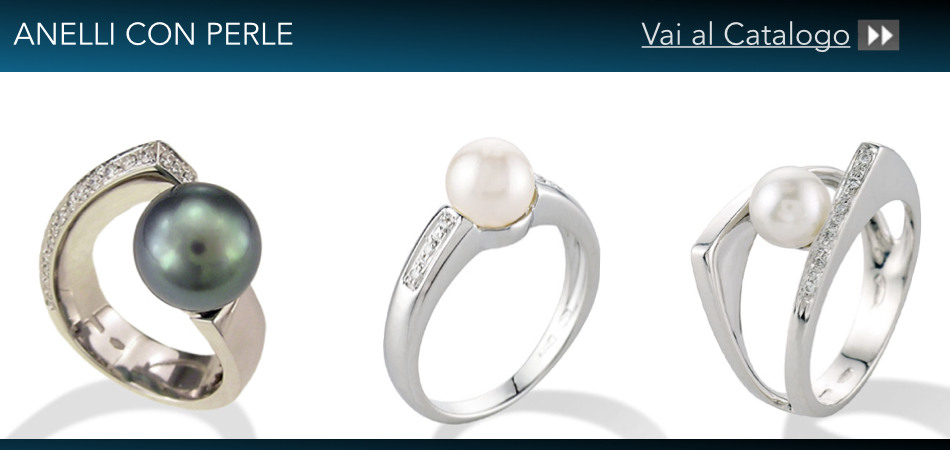 anelli perle