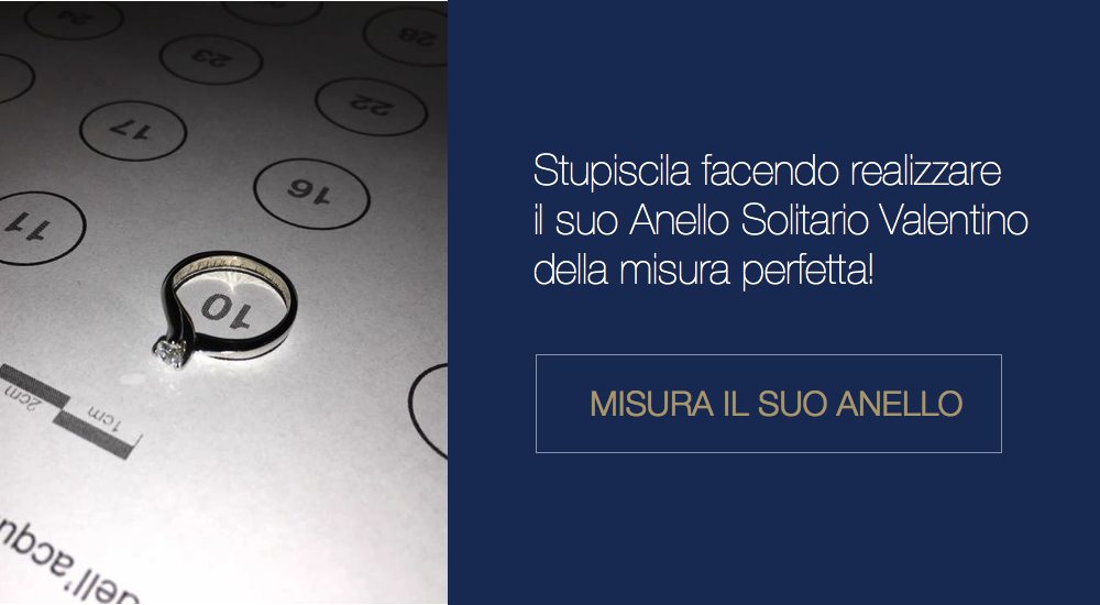 anello solitario valentino