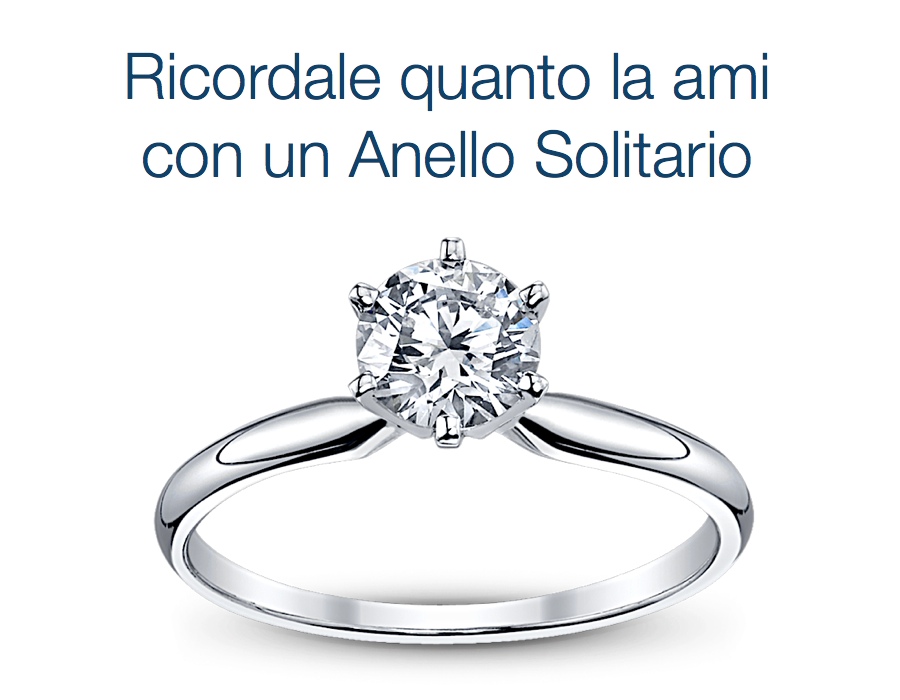 anello solitario