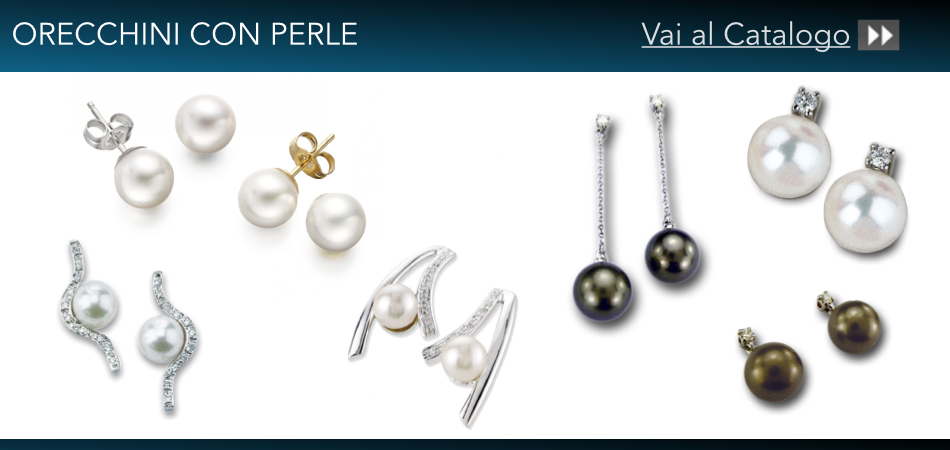 orecchini perle