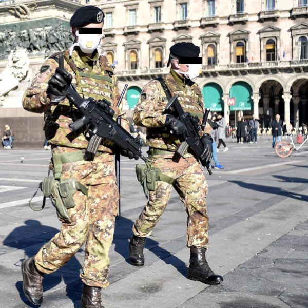 esercito eroi del coronavirus