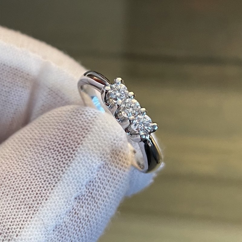trilogy anello diamanti