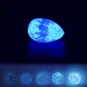 classificazione della fluorescenza di diamanti