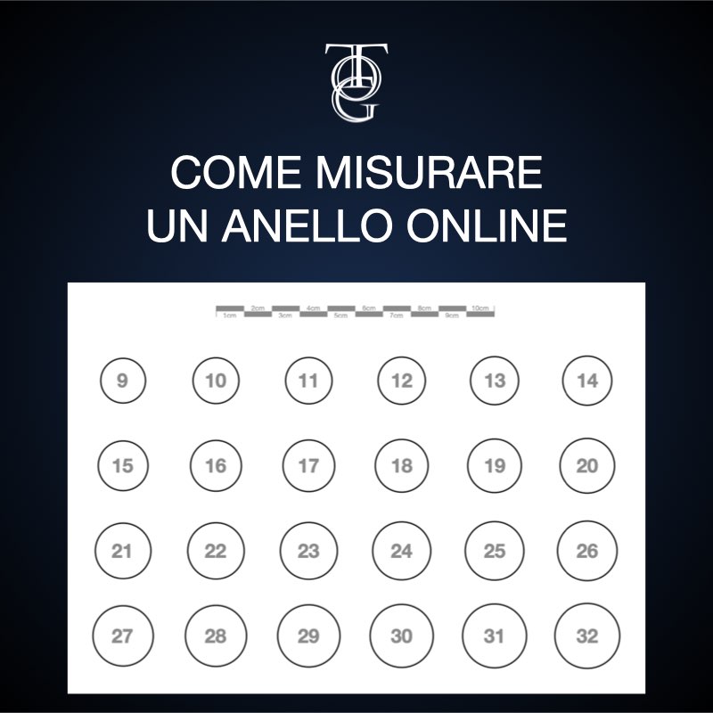 come misurare un anello online